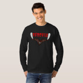 Dadcula Vater Daddy Dracula Monster Kostüm Einfach T-Shirt (Vorne ganz)