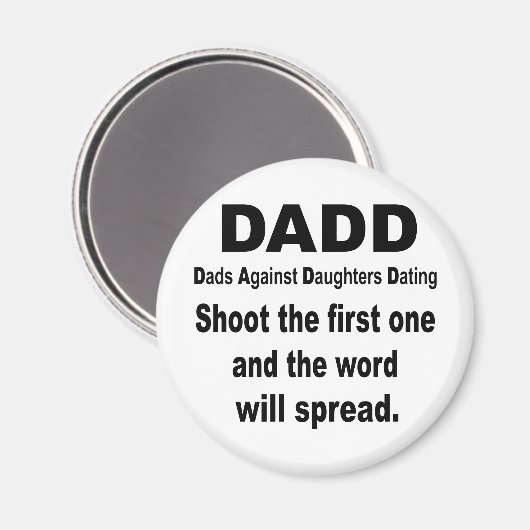 DADD MAGNET (Vorderseite/Rückseite)
