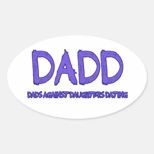 DADD OVALER AUFKLEBER (Vorderseite)