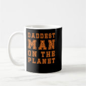 Daddest Man auf dem Planeten, lustige Geschenke fü Kaffeetasse (Links)