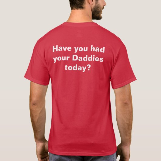 Daddies Donuts T - Shirt (Rückseite)