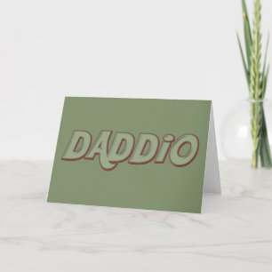 Daddio Card Karte