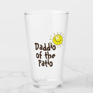 Daddio des Patio Vater Glass Glas