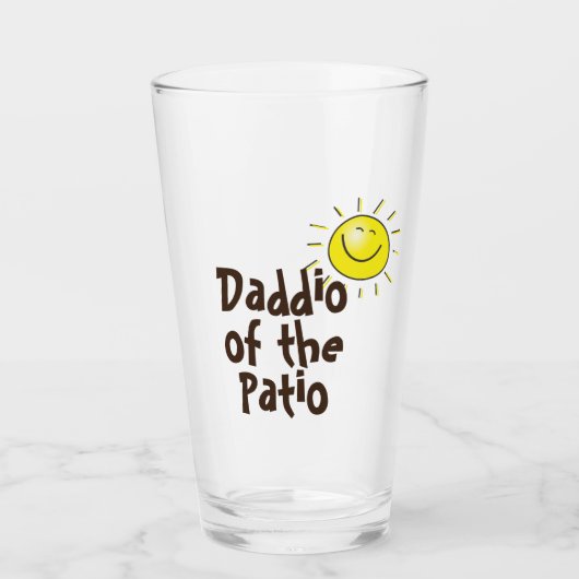Daddio des Patio Vater Glass Glas (Vorderseite)