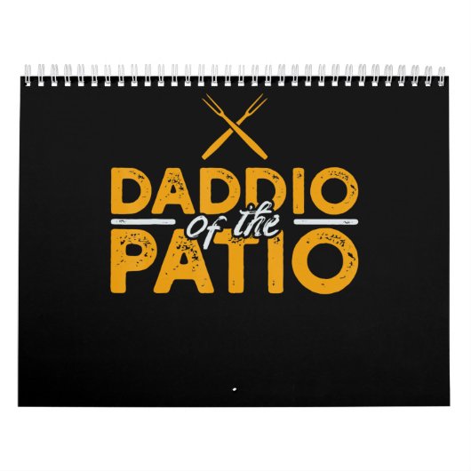 Daddio Of The Patio Funny Grill BBQ Kalender (Titelbild)
