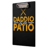 Daddio Of The Patio Funny Grill BBQ Klemmbrett (Links)