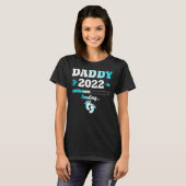Daddy 2022 Loading Expectant Vater Nachkommen Männ T-Shirt (Vorne ganz)