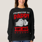 Daddy 2023 Daddy to be 2023 Sweatshirt (Vorderseite)