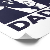 Daddy 2025 Präsident Poster (Ecke)