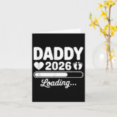 Daddy 2026 Loading Pregnancy Ankündigung New Dad (Gelbe Blume)
