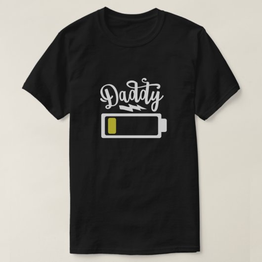 Daddy Akku Level T-Shirt (Design vorne)