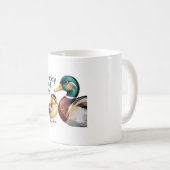 Daddy and Me - Mallard Duck Edition Kaffeetasse (VorderseiteRechts)