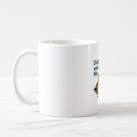 Daddy and Me - Mallard Duck Edition Kaffeetasse (Links)