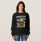 Daddy Avocado Father - Papa Dad Sweatshirt (Vorne ganz)