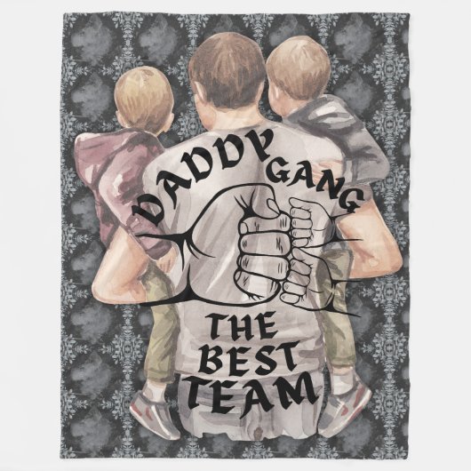 Daddy, Bande Fleecedecke (Vorderseite)