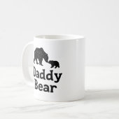 Daddy Bar Vathers Day Vater Gift Kaffeetasse (Vorderseite Links)