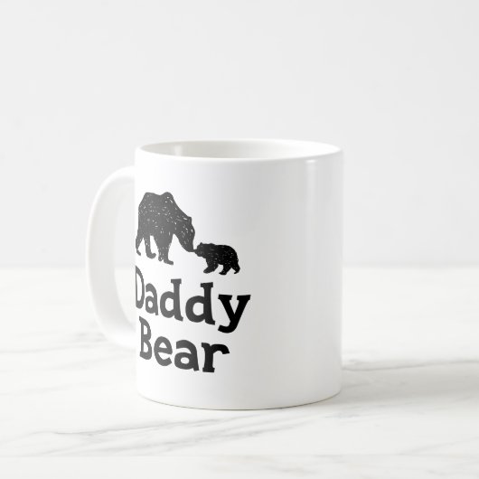Daddy Bar Vathers Day Vater Gift Kaffeetasse (Vorderseite Links)