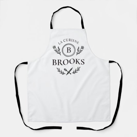 Daddy — Barbecue King Personalized BBQ Apron Schürze (Vorderseite)