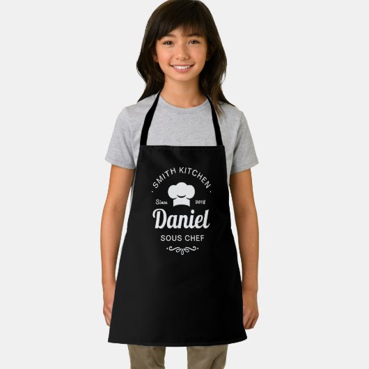 Daddy — Barbecue King Personalized BBQ Apron Schürze (Insitu)