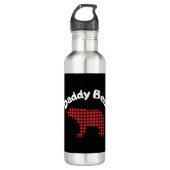 DADDY BEAR EDELSTAHLFLASCHE (Vorderseite)