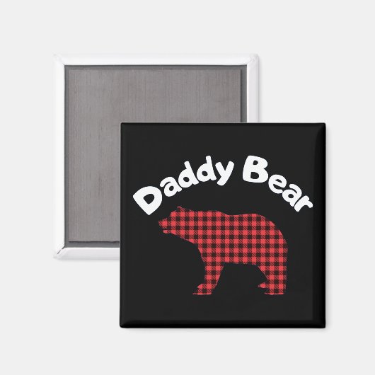 DADDY BEAR MAGNET (Vorderseite/Rückseite)
