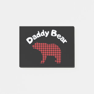 DADDY BEAR POST-IT KLEBEZETTEL
