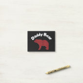 DADDY BEAR POST-IT KLEBEZETTEL (Auf Schreibtisch)