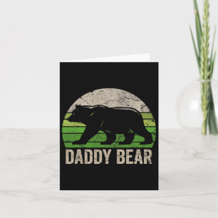 Daddy Bear Shirt Vater Bear T Shirt Männer Vaterta Karte