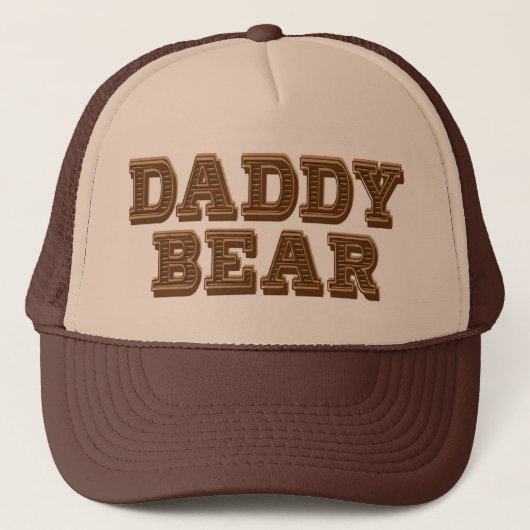 Daddy Bear Trucker Hat Truckerkappe (Vorderseite)