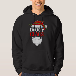 Daddy Beard Claus Christmas Famiy Team Santa Hoodie