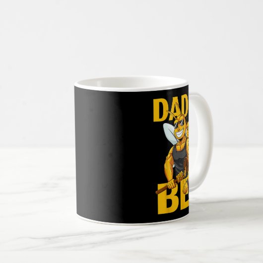 Daddy Beekeeping Honey Daddy mit Tochter Gir Kaffeetasse (VorderseiteRechts)