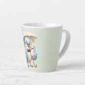Daddy Bird Family Latte Tasse (Rechte Ecke)