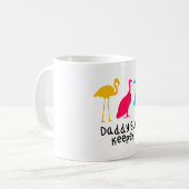 Daddy Bird Keeper Kaffeetasse (Vorderseite Links)