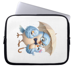 Daddy Bird Laptop-Hülle Familienschenkung Laptopschutzhülle