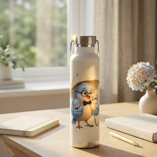Daddy Bird Reiseflasche Familien-Geschenk Trinkflasche