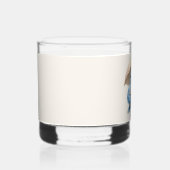 Daddy Bird Rocks Glas Dad Geschenk (Rechts)