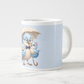 Daddy Bird Tasse zum Vatertag Kaffee (Vorderseite Rechts)