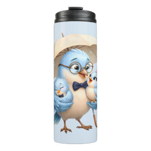 Daddy Bird Thermotasse Vatertagsgeschenk Thermosbecher
