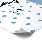 Daddy Birthday Coupons Poster (Ecke)