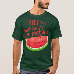 Daddy Birthday One in Melon Watermelon heme Boy T-Shirt