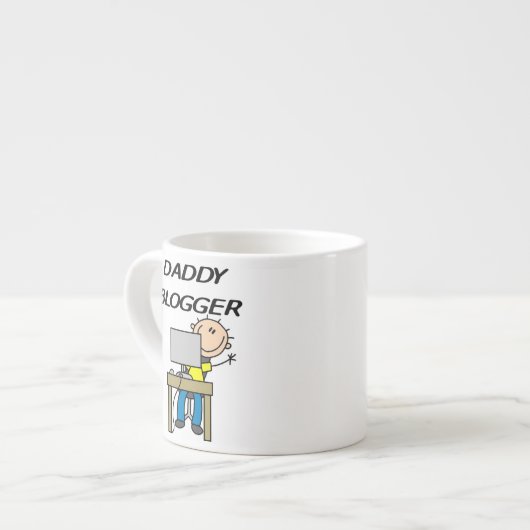 Daddy Blogger Espressotasse (Vorderseite Links)