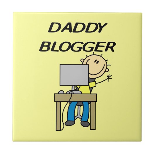 Daddy Blogger Fliese (Vorderseite)