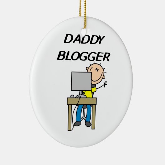Daddy Blogger Keramikornament (Rechts)