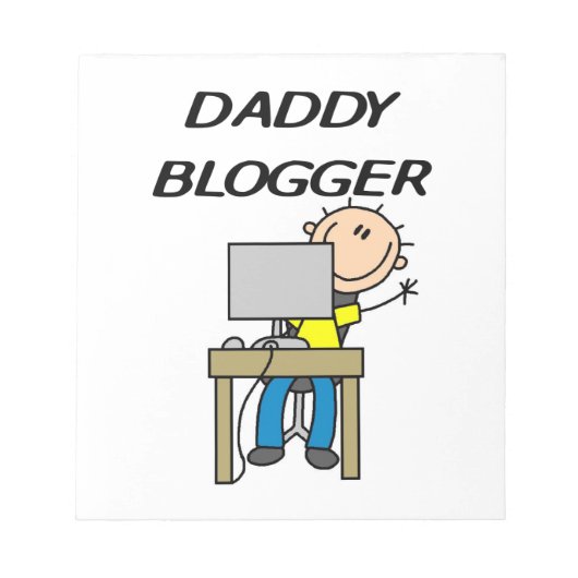 Daddy Blogger Notizblock (Vorderseite)