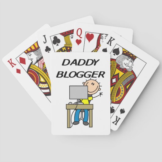 Daddy Blogger Spielkarten (Rückseite)