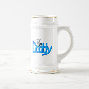 Daddy Blue Baby Bierglas