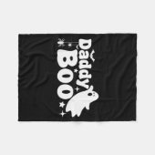 Daddy Boo Funny Ghost Halloween Family Matching Fleecedecke (Vorderseite (Horizontal))