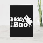 Daddy Boo Funny Ghost Halloween Family Matching Karte (Vorderseite)