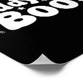 Daddy Boo Funny Ghost Halloween Family Matching  Poster (Ecke)