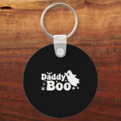 Daddy Boo Funny Ghost Halloween Family Matching Schlüsselanhänger (Vorderseite)